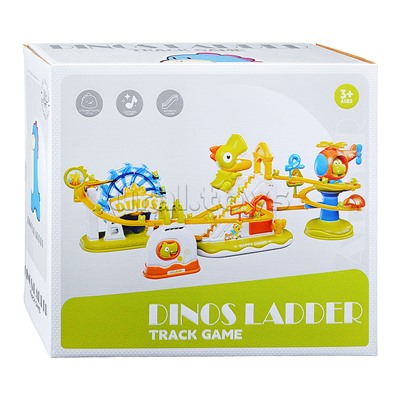 Игровой набор-трек "Динозавры поднимаются по лестнице" в коробке