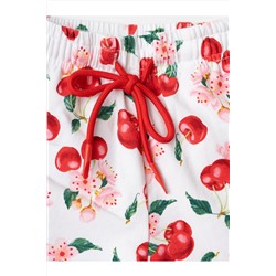 Комплект трикотажный для девочек: фуфайка (футболка), шорты PLAYTODAY, 1242844