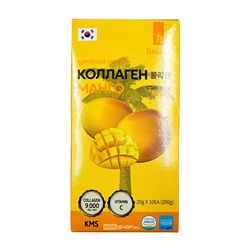 Коллагеновое желе с манго и витамином С в стиках Jinskin, Корея, 200 г (10 стиков по 20 г) Акция