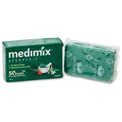Medimix Ayurvedic Soap 18 Herbs / Аюрведическое Мыло 18 Трав 75 г