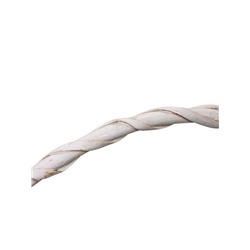 Корзина плетёная для хранения, лоза, белая, набор 2 шт.