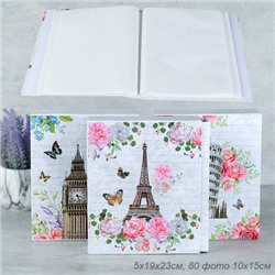 Фотоальбом 80 фото 10x15 Города / 9390 /уп 48/