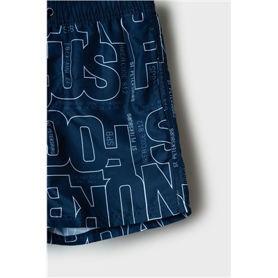 Шорты текстильные плавательные для мальчиков, средней длины PLAYTODAY, 1239585