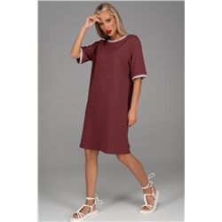 Платье Брэнда (тёмно-бордовый)