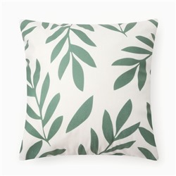 Наволочка декоративная «Этель. Листья», 40×40 см, велюр