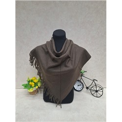 Платок из кашемира, цвет шоколад