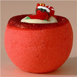 Бомбочка с игрушкой «Рождественский Носок», 130 г, Чистое счастье