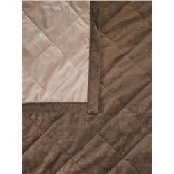 Набор покрывало и чехлы на подушку - Кристалл, цвет коричневый