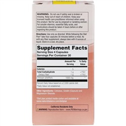 Natural Balance, классический хитозан, 1000 мг, 120 капсул
