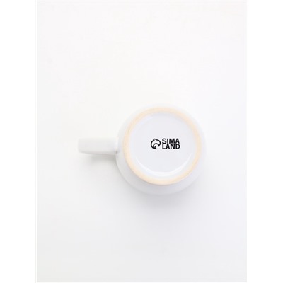 Кружка керамическая новогодняя «С тобой балдЁж», 690 мл