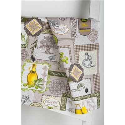 Натали Полотенце Набор вафельных полотенец Оливки