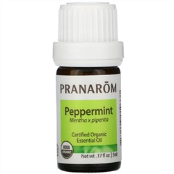 Pranarom, Essential Oil,  Peppermint, .17 fl oz (5 ml)