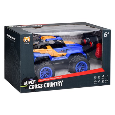Машина "Cross counry" р/у, 27 MHz, в коробке