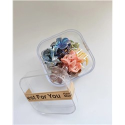 Набор крабиков для волос в боксе (10 шт)