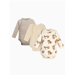 Боди детское «Крошка Я», 3 шт., рост 74-80 см