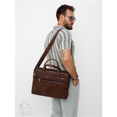 Портфель мужской 3105-5 coffee  Jeep