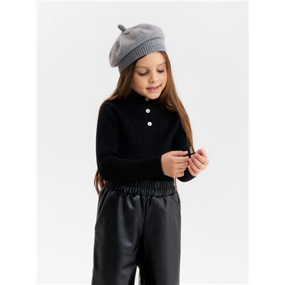Джемпер для девочки KAFTAN, рост 130 см, чёрный