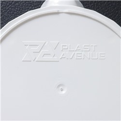 Горшок для цветов с прикорневым поливом «Румба», 3 л, белый