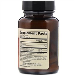 Dr. Mercola, Органические ферментированные яблочный уксус и кайенский перец, 30 таблеток