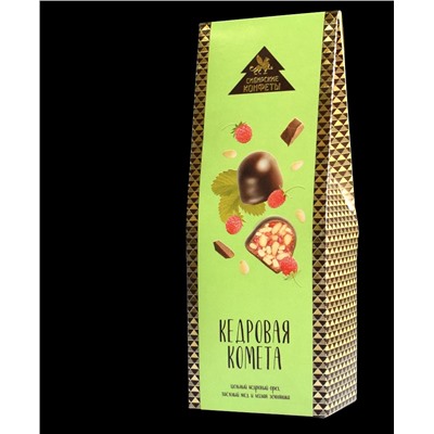 Кедровая комета с земляникой / 70 г / ТМ Сибирские конфеты
