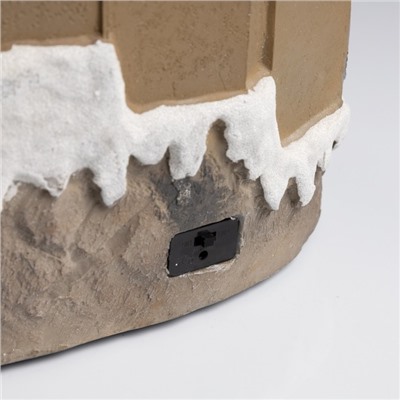 Светодиодная фигура «Новогодняя площадь» 30×26.5×20 см, полистоун, от батареек ААх3, USB, свечение мульти