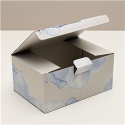 Коробка подарочная новогодняя складная «С Новым годом», 22 х 15 х 10 см