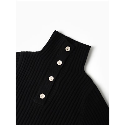 Джемпер для девочки KAFTAN, рост 130 см, чёрный