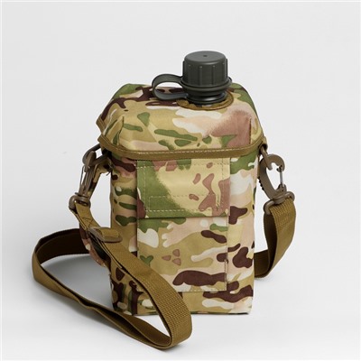 Фляжка туристическая Adventure, 2 л, с чехлом, мультикам