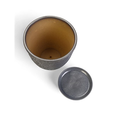 Горшок для цветов «Шагрень», 7.5 л, d=27 см, h=27 см, керамический, с поддоном