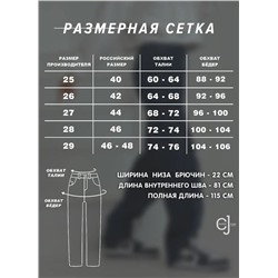 Женские джинсы багги на высокий рост CRACPOT