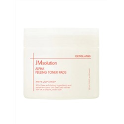 JMsolution Очищающие пилинг-пэды с альфа-гидроксикислотами Alpha Peeling Toner Pads