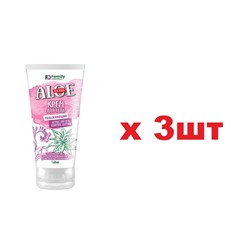 Extra Aloe Крем для тела 160мл Увлажняющий с экстрактом алоэ вера 3шт