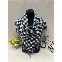 Тёплый платок  из шерсти мультицвет