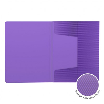 Папка на резинке А4 50380 Diagonal Vivid ассорти 600мкм ErichKrause