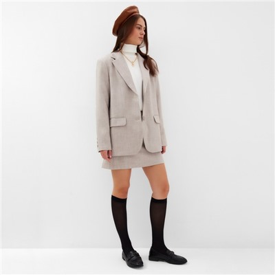 Пиджак женский MIST, размер 48-50, бежевый