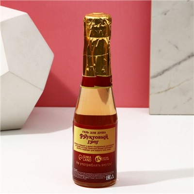 Новогодний подарочный набор косметики «Пряный праздник», гель для душа шампанское 250 мл и крем для рук 30 мл, Чистое счастье