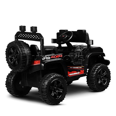 Электромобиль детский "Покоритель гор" (цвет черный)