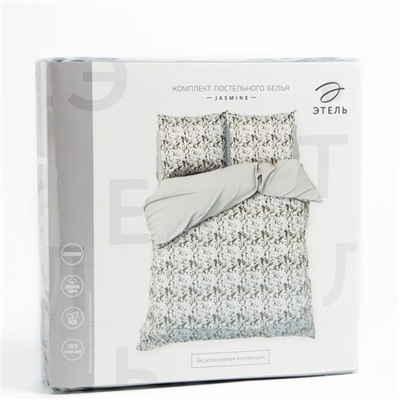 Постельное бельё 1.5-спальное «Этель» Jasmine, поплин