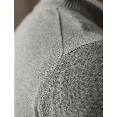 Кардиган на молнии из хлопка с нейлоном