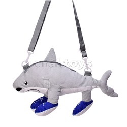 Мягкая игрушка "Акула" в кедах, 35 см.