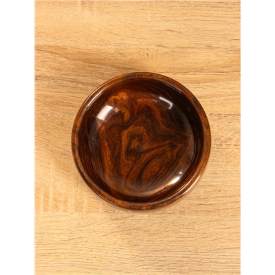 Чаша «Стебель», 12×12×5 см, дерево шишам