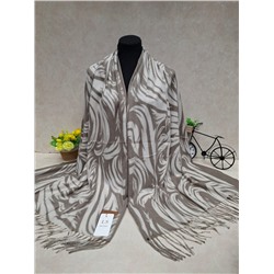 Мягкий двухсторонний палантин из кашемира мультицвет