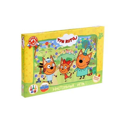 Настольная игра-ходилка «Три кота»