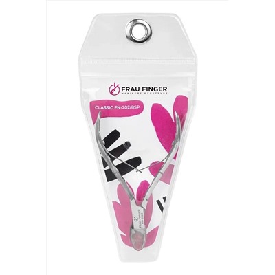 Frau Finger Кусачки маникюрные для кутикулы / Classic FN-202/8SP, двойная пружина, ручная заточка, 7 мм KRISTALLER, 1110269