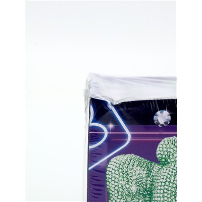 УЦЕНКА Алмазная мозаика на фигурке «Зайка», зелёная