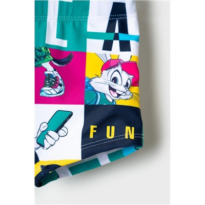 Плавки-шорты трикотажные для мальчиков, короткие PLAYTODAY, 1239693