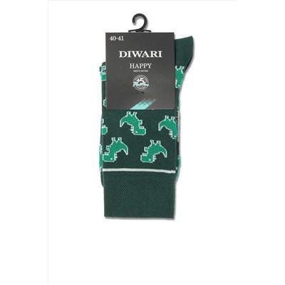DIWARI HAPPY Хлопковые носки с рисунком «Динозавры» DIWARI, 1237548