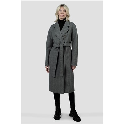 01-12241 Пальто женское демисезонное (пояс)