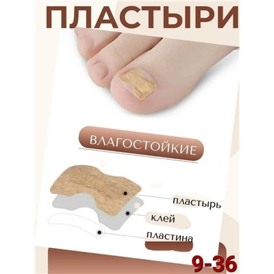 Пластырь от вросшего ногтя и грибка #23034961