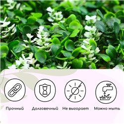 Декоративная панель, 60×40 см, «Белые колокольчики», Greengo